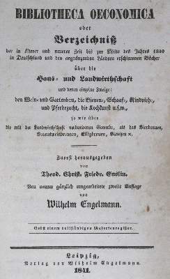 Bild Nr.1: 125-862 Enslin,T.C.F.: (Bibliographie und Buchwesen)
