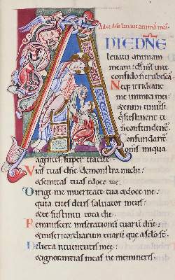 Bild Nr.6: 125-864 Albani-Psalter, Der.: (Faksimile)