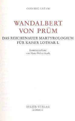 Bild Nr.2: 125-894 Wandalbert von Prüm.: (Faksimile)