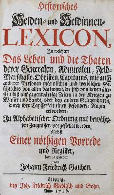 Bild Nr.1: 125-908 Gauhe,J.F.: (Lexika - Wörterbücher - Sprachwissenschaften)