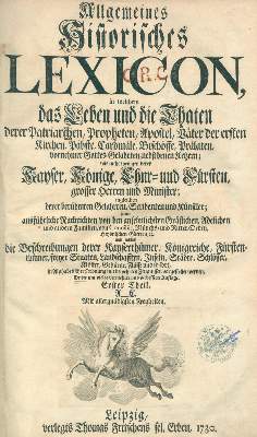 Bild Nr.1: 125-915 (Iselin,J.Chr.).: (Lexika - Wörterbücher - Sprachwissenschaften)
