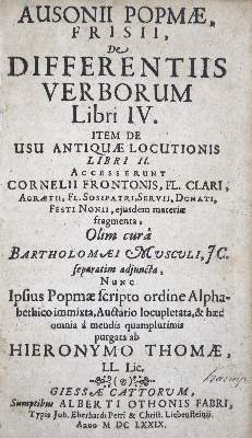 Bild Nr.1: 125-921 Popma,A.: (Lexika - Wörterbücher - Sprachwissenschaften)