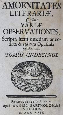 Bild Nr.2: 125-934 (Schellhorn,J.G.).: (Bibliographie und Buchwesen)