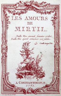Bild Nr.1: 125-953 (Fontenelle,B.de).: (Erotika - Galantes)