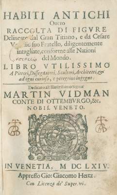 Bild Nr.1: 125-978 Vecellio,C.: (Mode und Trachten)