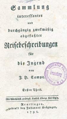 Bild Nr.1: 125-991 Campe,J.H.: (Kinder- und Jugendbücher)