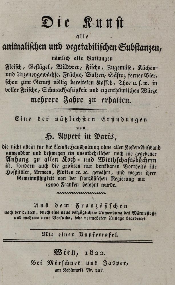Große Abbildung Nr.1: 126-10 Appert,N.: (Aus der Sammlung Professor Dr.Dr.Johannes Büttner Teil 1)