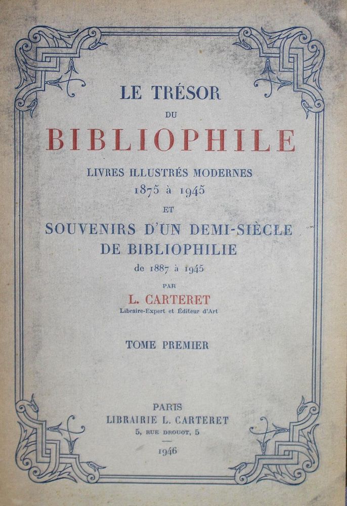 Große Abbildung Nr.1: 126-1018 Carteret,L.: (Bibliographie und Buchwesen)
