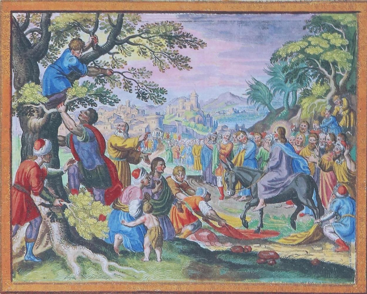 Große Abbildung Nr.1: 126-1026 Biblia,: (Faksimile)