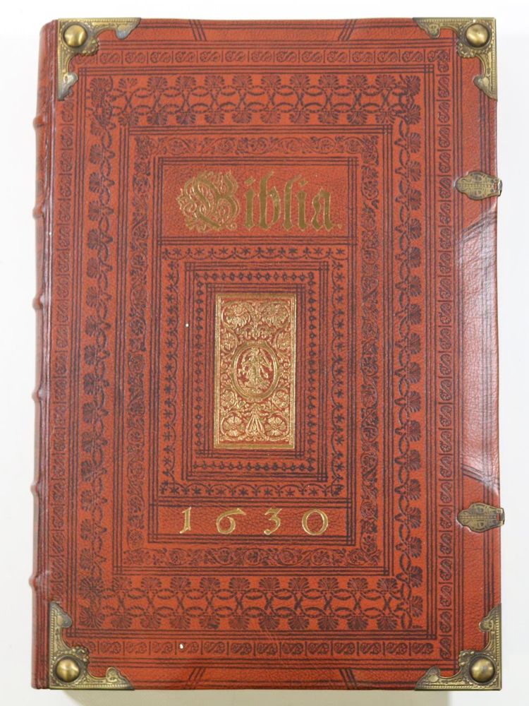 Große Abbildung Nr.2: 126-1026 Biblia,: (Faksimile)