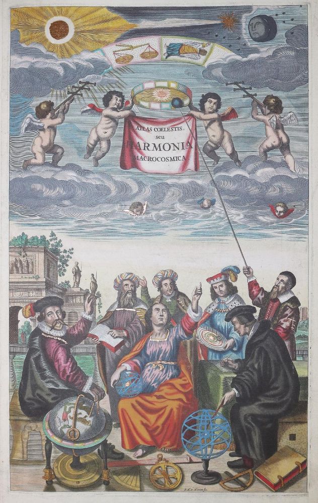 Große Abbildung Nr.1: 126-1031 Cellarius,A.: (Faksimile)