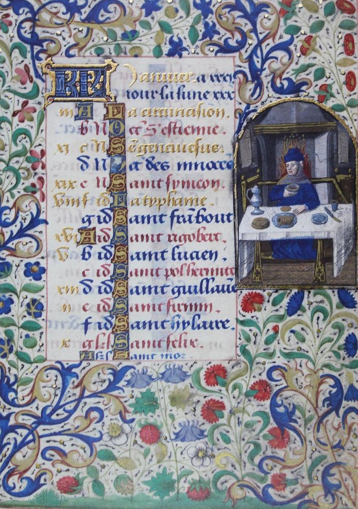 Große Abbildung Nr.1: 126-1046 Moskauer Stundenbuch.: (Faksimile)