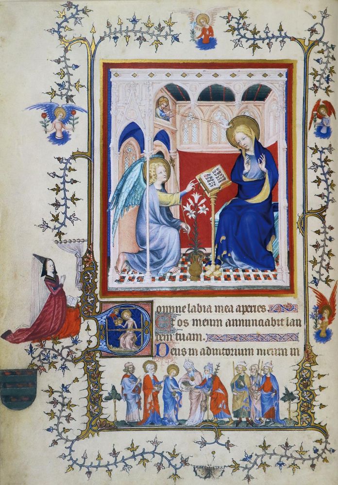 Große Abbildung Nr.1: 126-1051 Tres Belles Heures de Notre-Dame, Die,: (Faksimile)