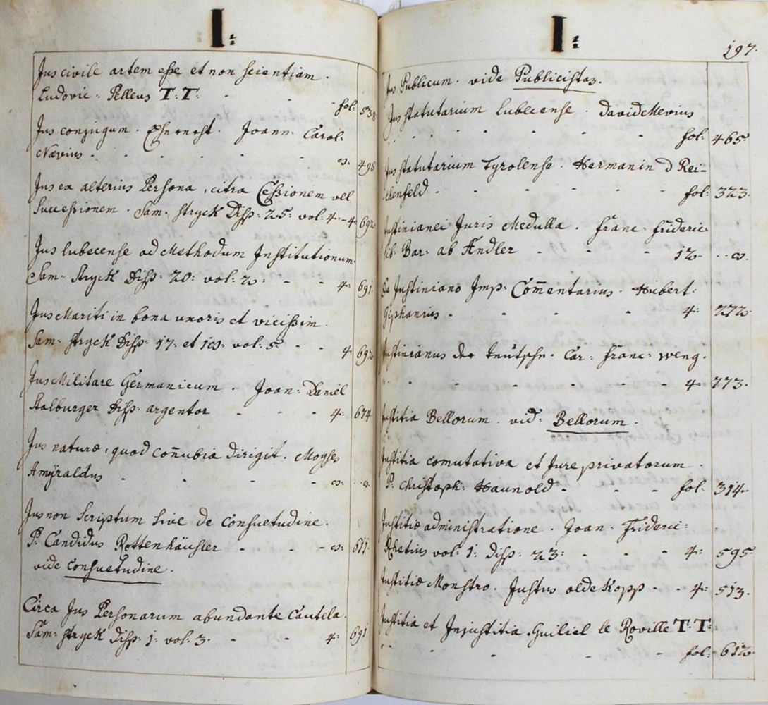 Große Abbildung Nr.3: 126-1059 Katalog: (Handschriften, Juridica und Kriminologie)