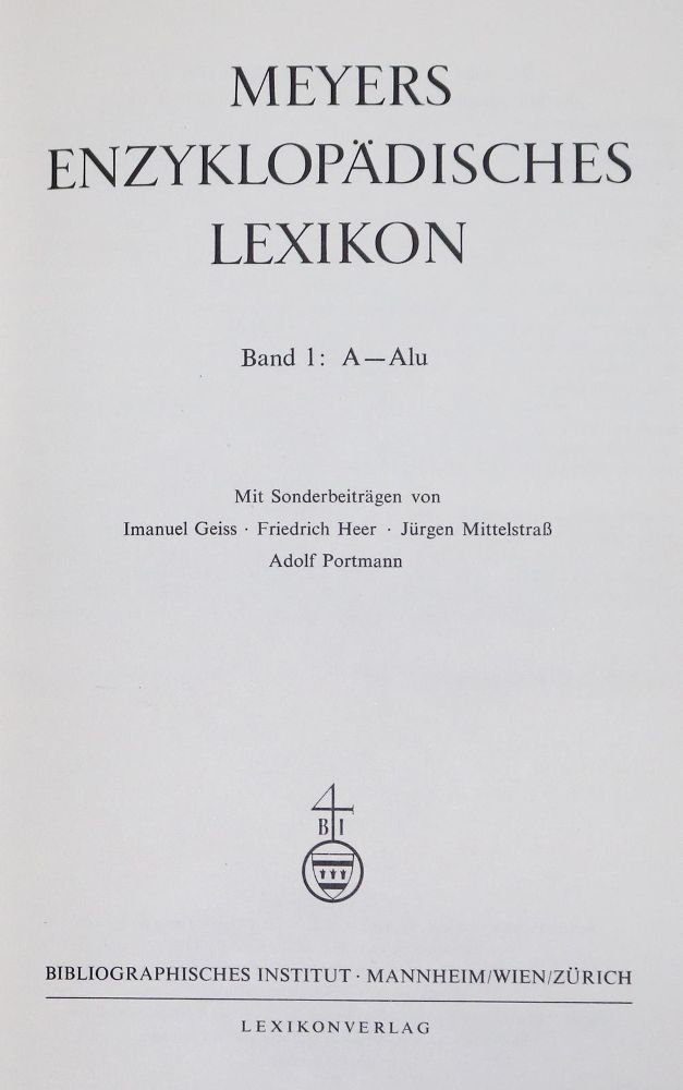 Große Abbildung Nr.1: 126-1086 Meyers: (Lexika - Wörterbücher - Sprachwissenschaften)