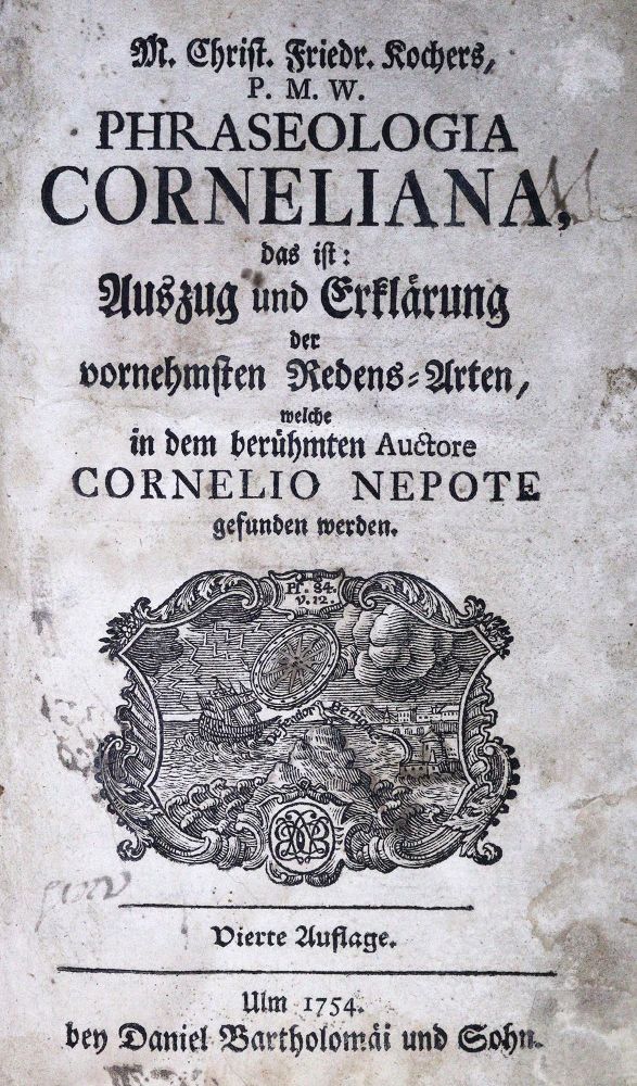 Große Abbildung Nr.1: 126-1088 Nepos,C.: (Lexika - Wörterbücher - Sprachwissenschaften)