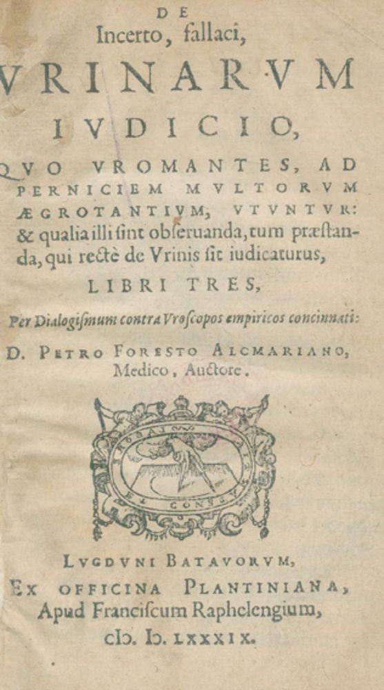 Große Abbildung Nr.1: 126-111 Foreest, P. van.: (Aus der Sammlung Professor Dr.Dr.Johannes Büttner Teil 1)