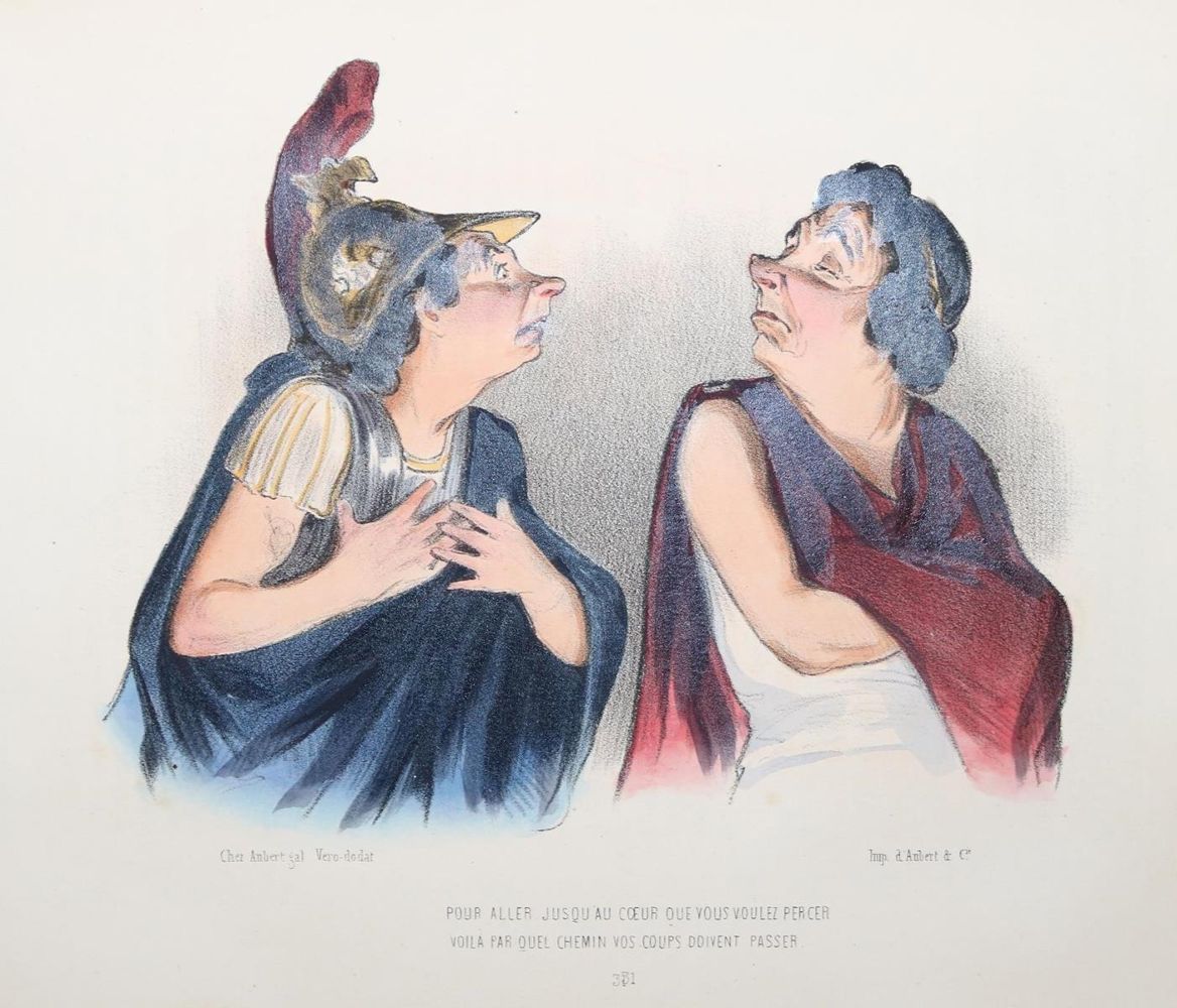 Große Abbildung Nr.1: 126-1128 Alhoy,M. u.a.: (Karikatur)