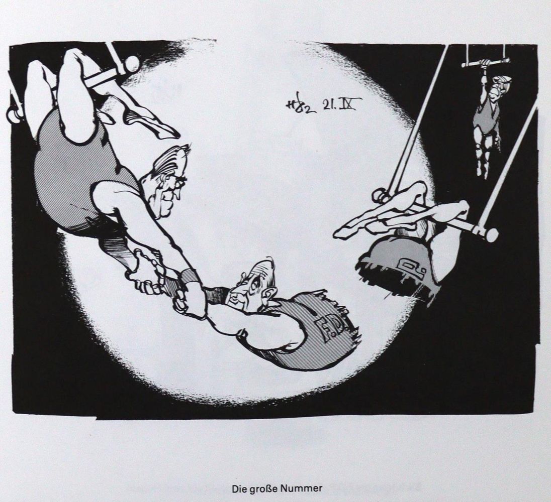 Große Abbildung Nr.6: 126-1129 Haitzinger,H.: (Karikatur)