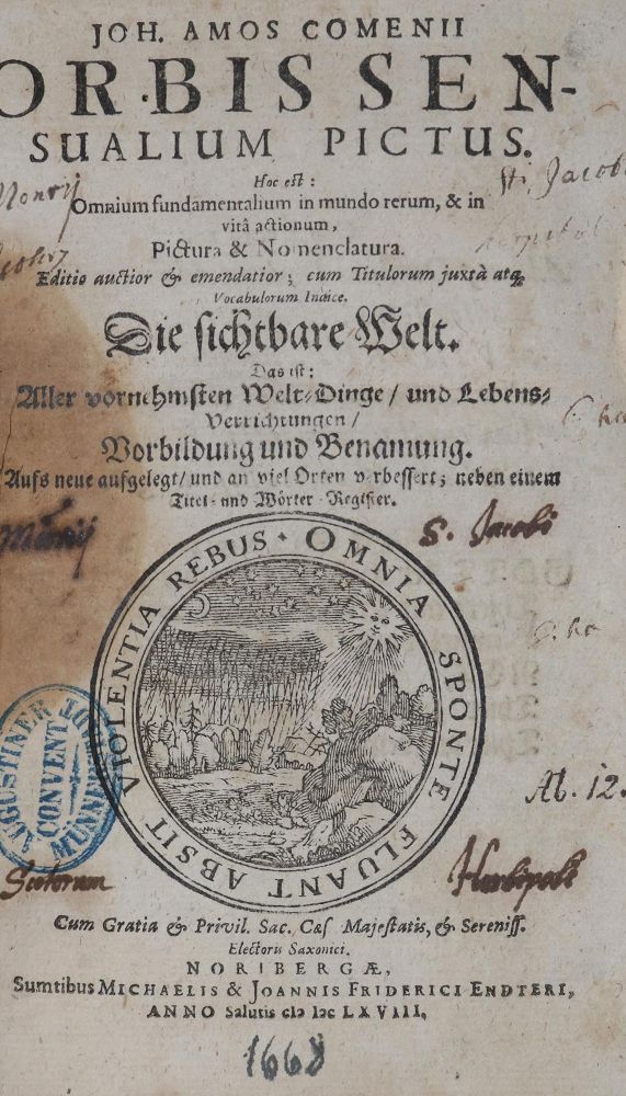 Große Abbildung Nr.1: 126-1149 Comenius,J.A.: (Kinder- und Jugendbücher)