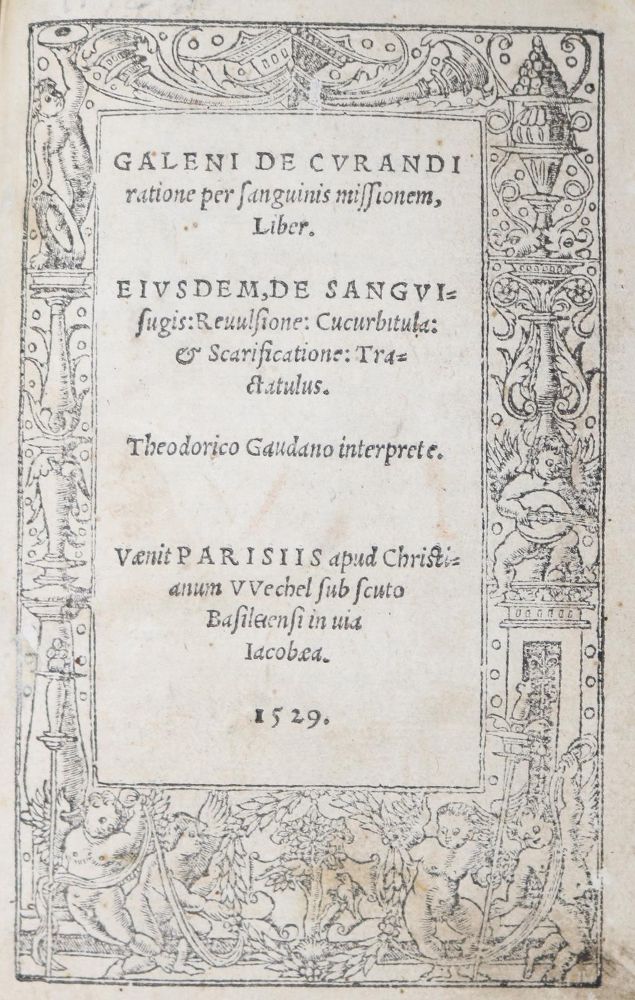 Große Abbildung Nr.1: 126-116 Galenus,C.: (Aus der Sammlung Professor Dr.Dr.Johannes Büttner Teil 1)