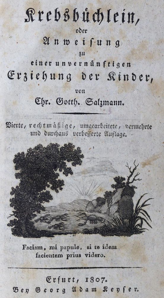 Große Abbildung Nr.1: 126-1175 Salzmann,C.G.: (Pädagogik)