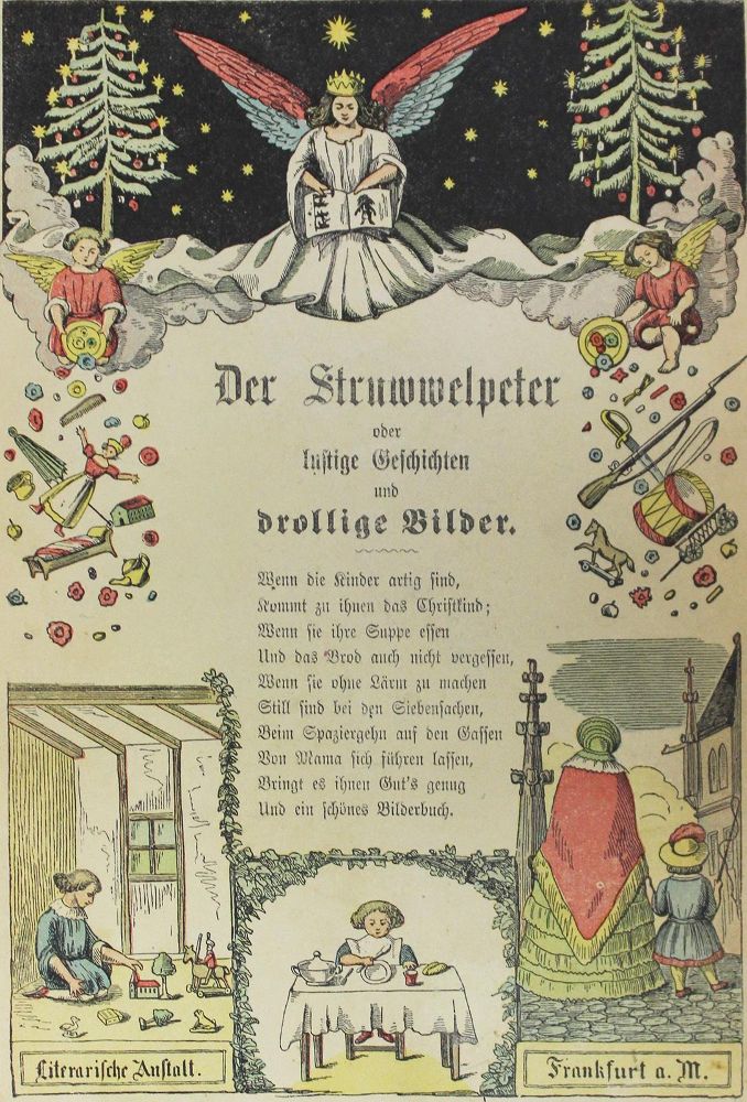 Große Abbildung Nr.1: 126-1194 Hoffmann,H.: (Struwwelpetriaden)
