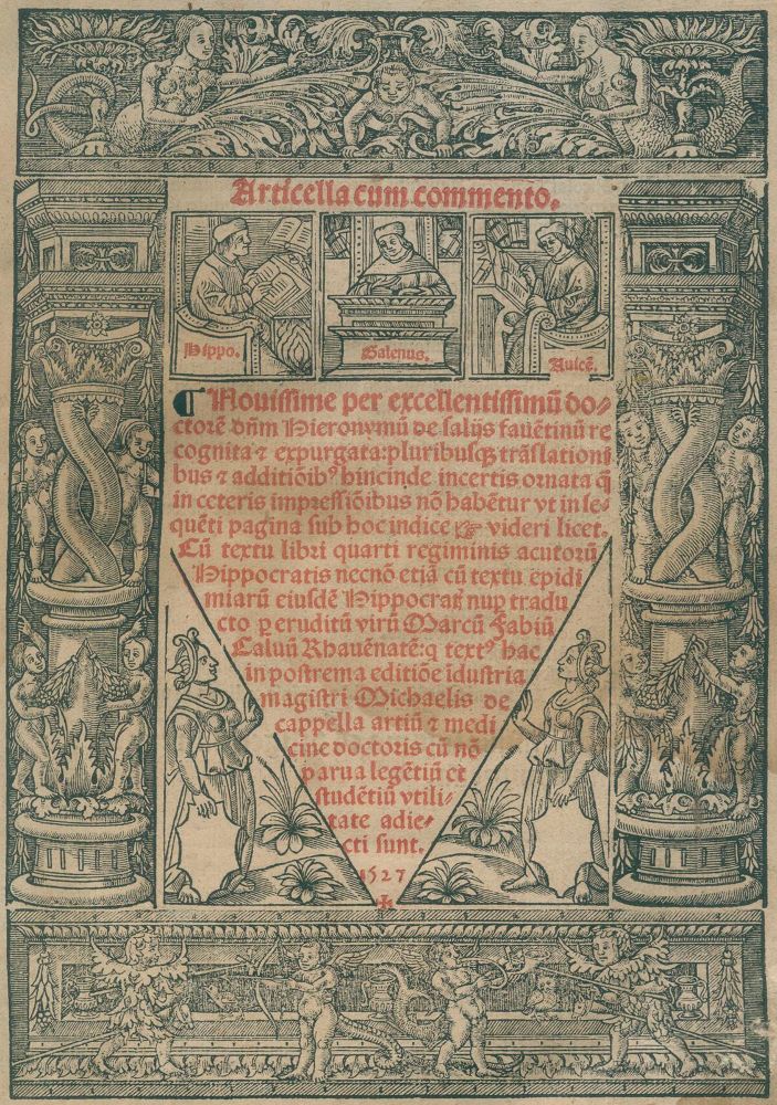 Große Abbildung Nr.1: 126-12 Articella: (Aus der Sammlung Professor Dr.Dr.Johannes Büttner Teil 1)