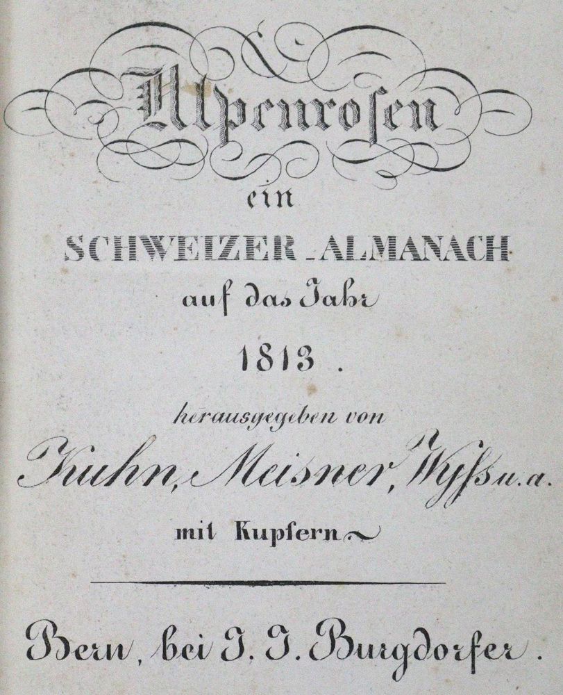 Große Abbildung Nr.3: 126-1206 Sammlung: (Almanache, Schiller)