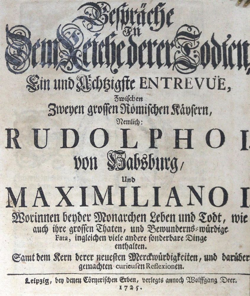 Große Abbildung Nr.1: 126-1238 (Fassmann,D.).: (Literatur und illustrierte Bücher bis 19.Jahrhundert)