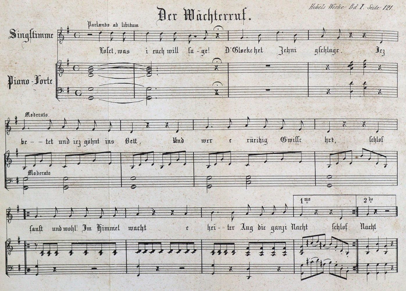 Große Abbildung Nr.1: 126-1262 Hebel,J.P.: (Literatur und illustrierte Bücher bis 19.Jahrhundert)