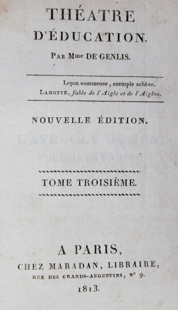 Große Abbildung Nr.1: 126-1274 Jugendbibliothek.: (Literatur und illustrierte Bücher bis 19.Jahrhundert)