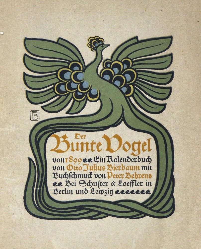 Große Abbildung Nr.1: 126-1275 Bierbaum,O.J.: (Jugendstil)