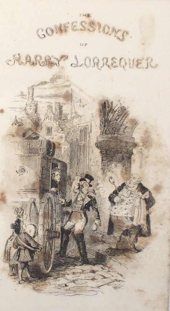Große Abbildung Nr.1: 126-1292 (Lever,C.J.).: (Literatur und illustrierte Bücher bis 19.Jahrhundert)
