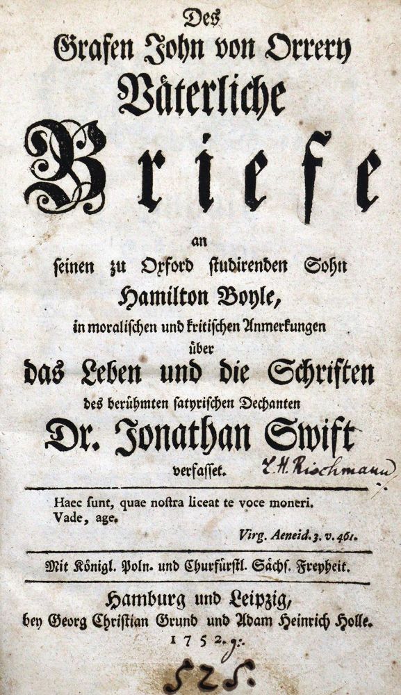 Große Abbildung Nr.1: 126-1317 Orrery,J.v.: (Literatur und illustrierte Bücher bis 19.Jahrhundert)