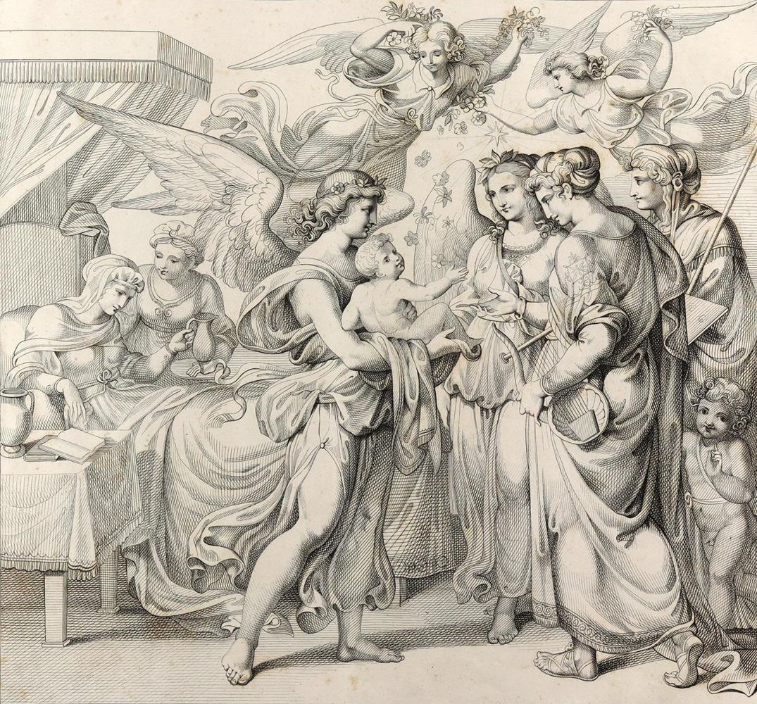Große Abbildung Nr.2: 126-1328 Riepenhausen,F. u. J.: (Literatur und illustrierte Bücher bis 19.Jahrhundert)