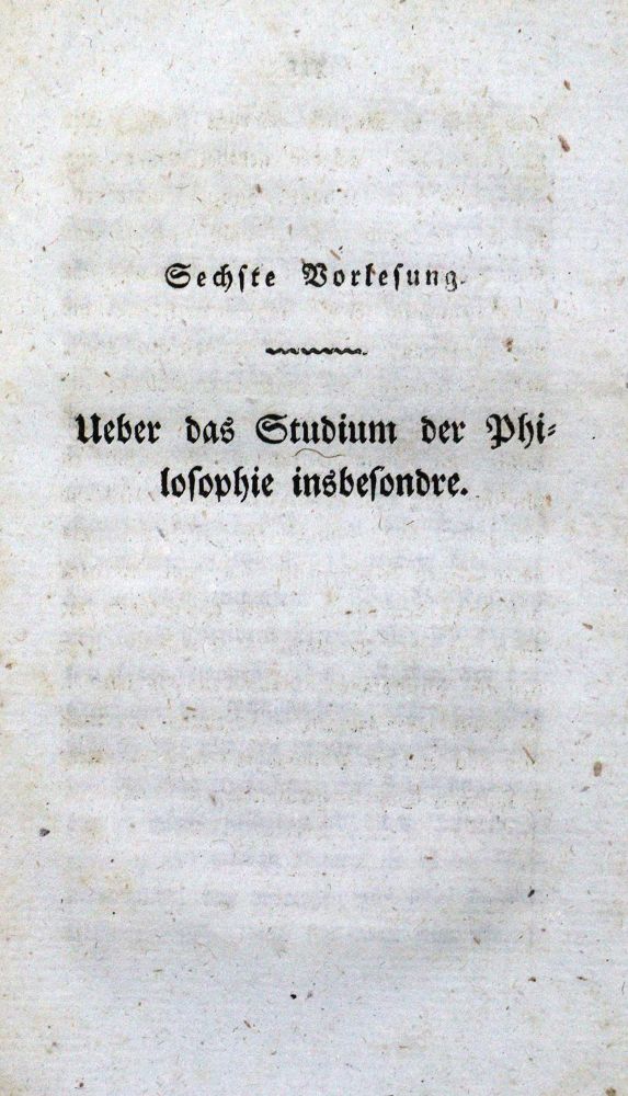 Große Abbildung Nr.2: 126-1334 Schelling,F.W.J.: (Literatur und illustrierte Bücher bis 19.Jahrhundert)
