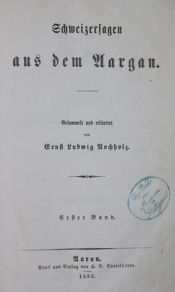 Große Abbildung Nr.1: 126-1341 Rochholz,E.L.: (Schweiz)