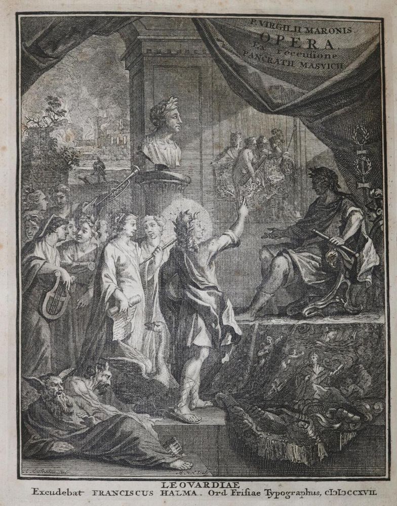 Große Abbildung Nr.1: 126-1360 Vergilius,M.P.: (Literatur und illustrierte Bücher bis 19.Jahrhundert)