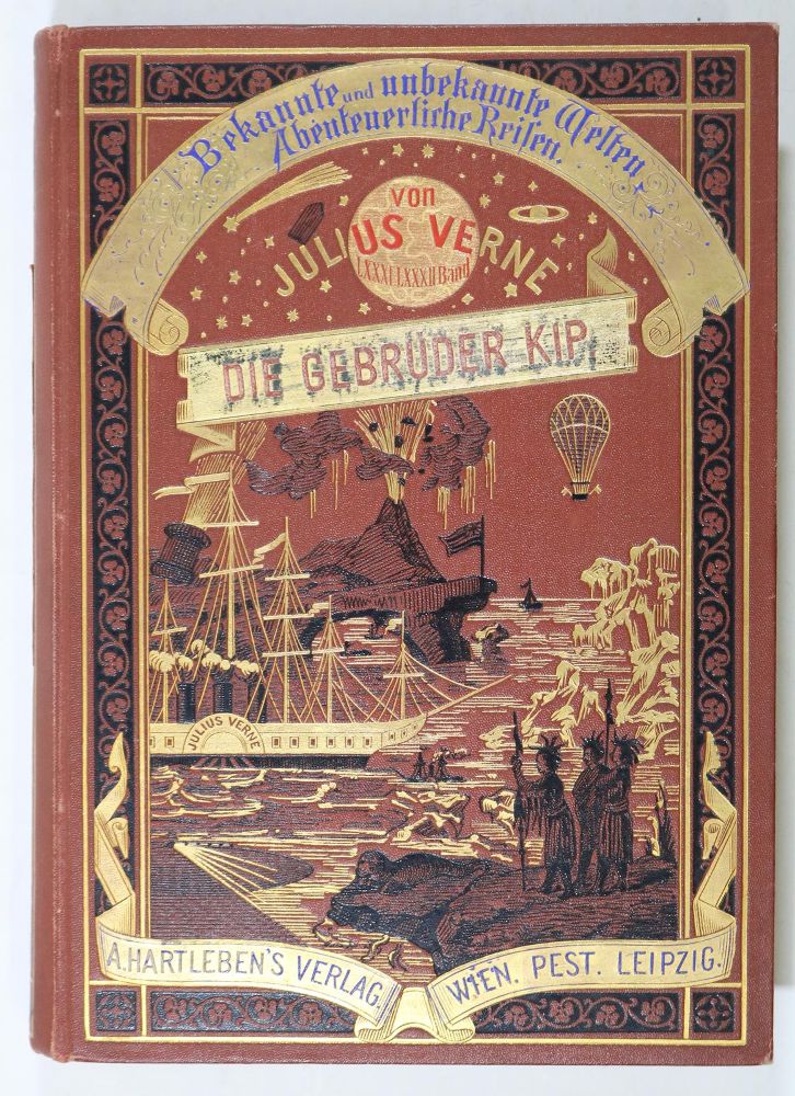 Große Abbildung Nr.1: 126-1362 Verne,J.: (Literatur und illustrierte Bücher bis 19.Jahrhundert)