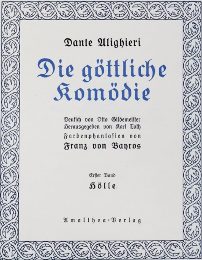 Große Abbildung Nr.1: 126-1384 Dante Alighieri.: (Bayros)