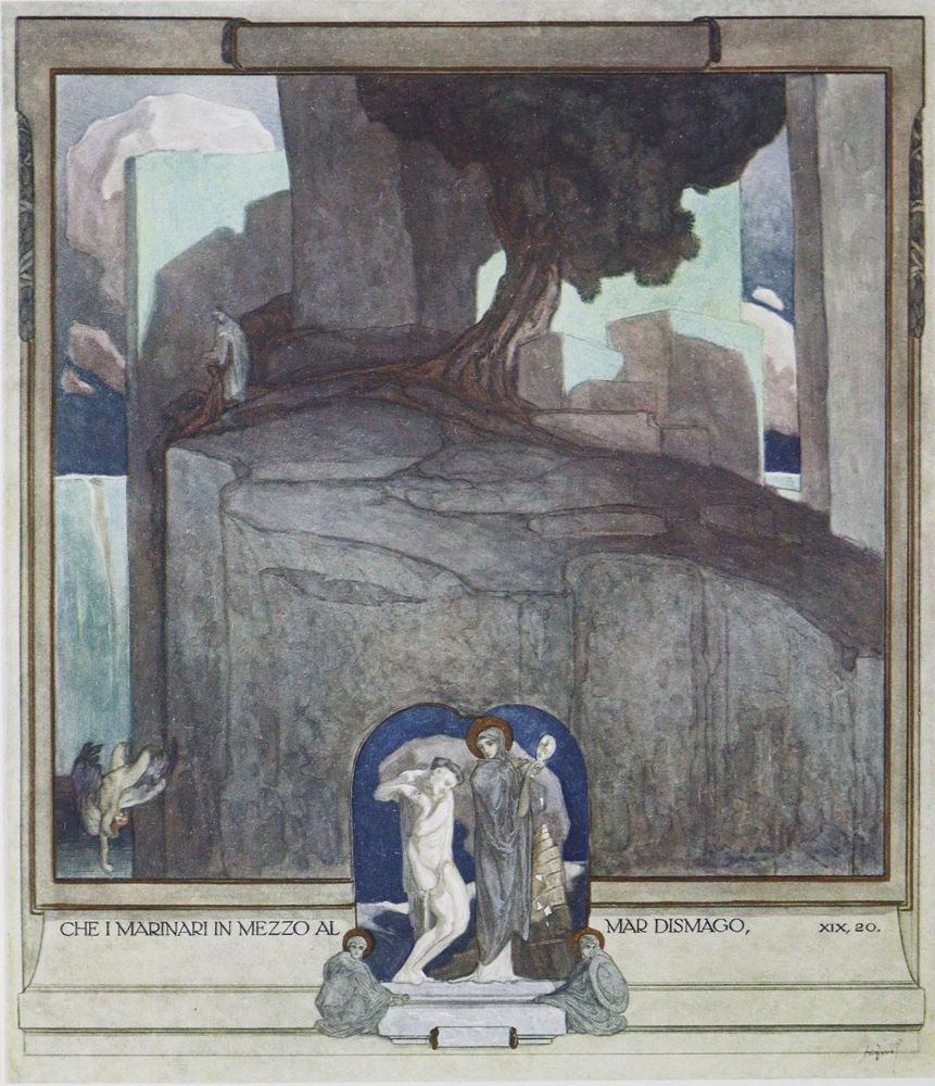 Große Abbildung Nr.11: 126-1384 Dante Alighieri.: (Bayros)
