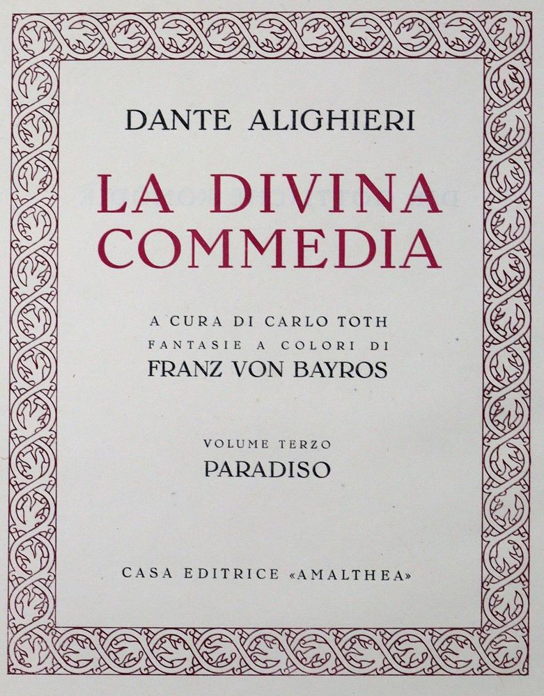 Große Abbildung Nr.15: 126-1384 Dante Alighieri.: (Bayros)