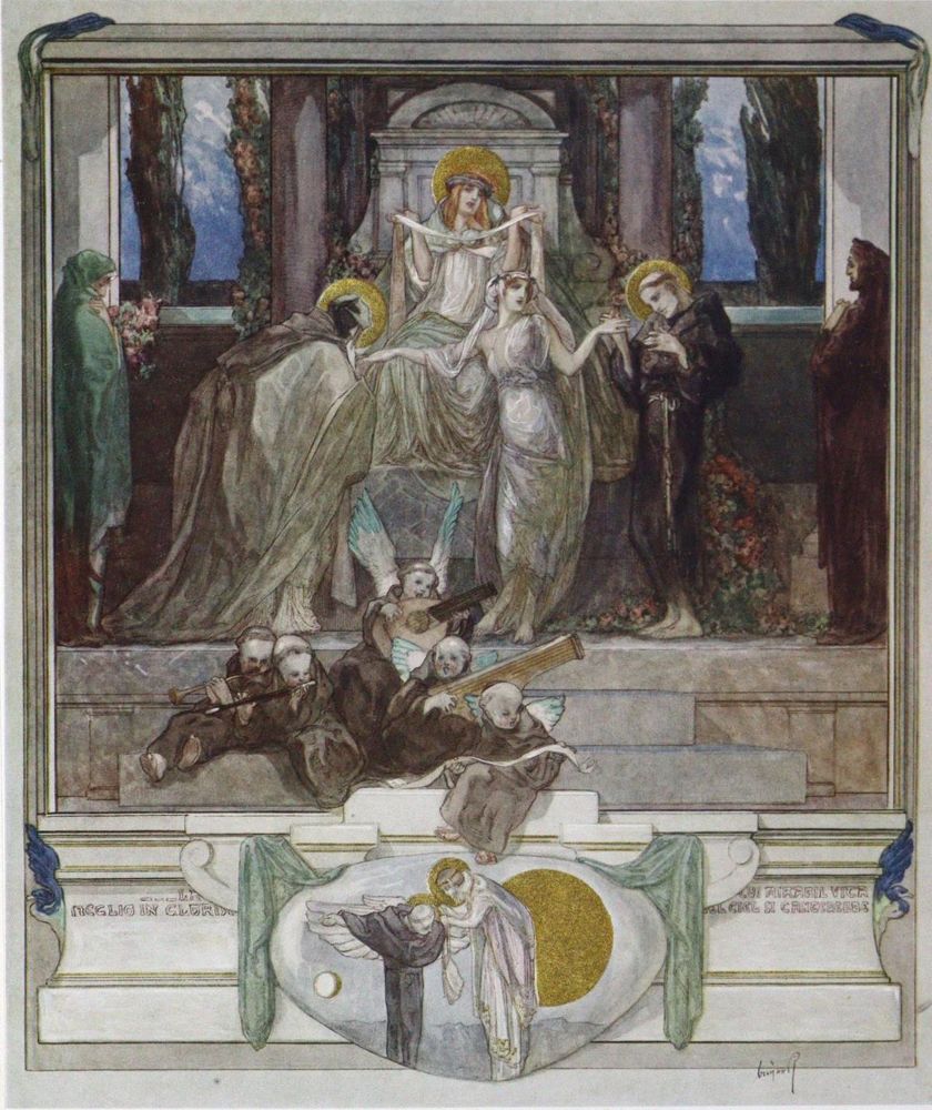 Große Abbildung Nr.18: 126-1384 Dante Alighieri.: (Bayros)