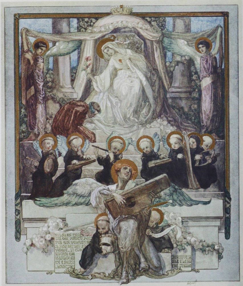 Große Abbildung Nr.22: 126-1384 Dante Alighieri.: (Bayros)