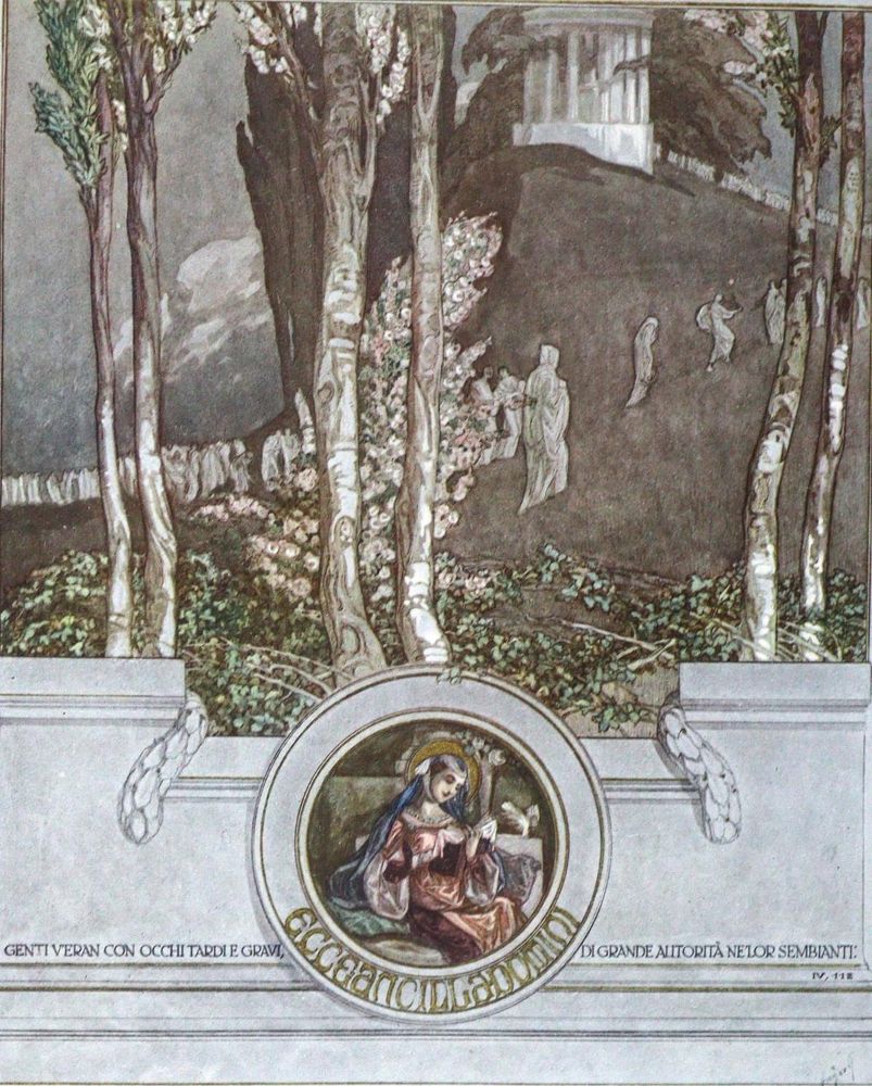 Große Abbildung Nr.3: 126-1384 Dante Alighieri.: (Bayros)
