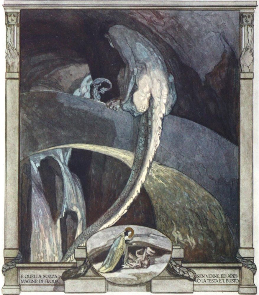 Große Abbildung Nr.5: 126-1384 Dante Alighieri.: (Bayros)