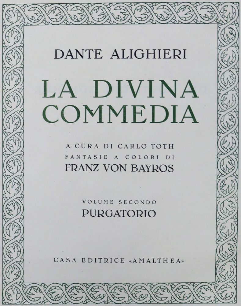 Große Abbildung Nr.7: 126-1384 Dante Alighieri.: (Bayros)