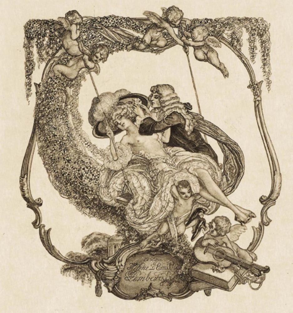 Große Abbildung Nr.1: 126-1386 Bayros,F.v.: (Literatur und illustrierte Bücher 20.Jahrhundert - Alte Literatur in modernen Ausgaben)