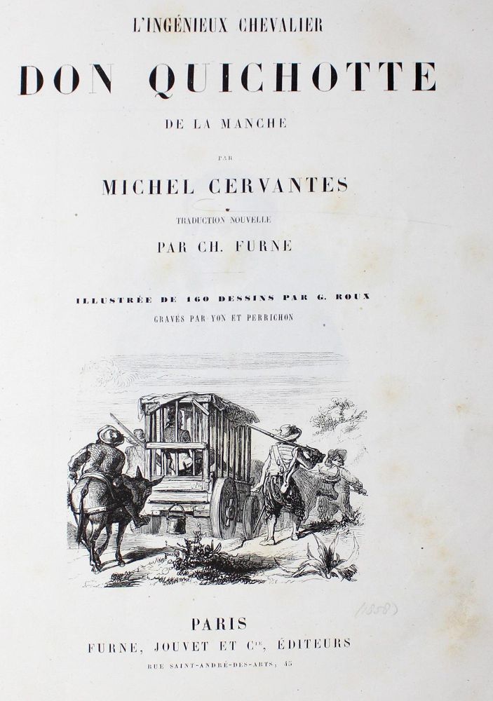 Große Abbildung Nr.1: 126-1401 Cervantes Saavedra,M.de.: (Literatur und illustrierte Bücher 20.Jahrhundert - Alte Literatur in modernen Ausgaben)